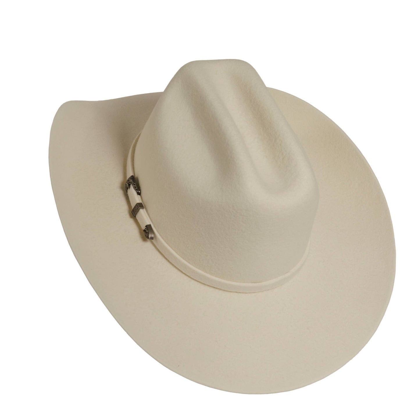 100% Wool Felt Western Cowboy Hat - Style Cattleman