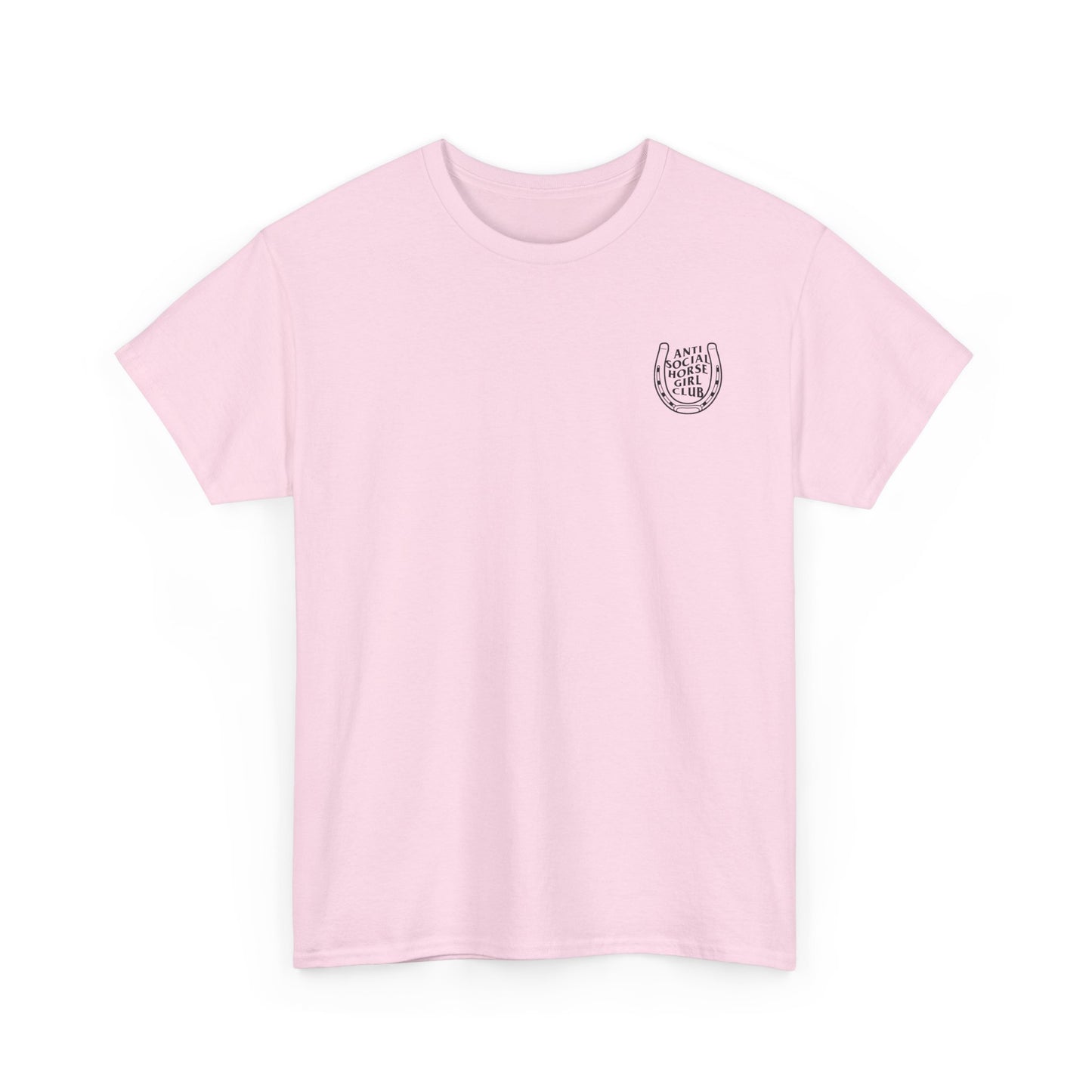 Anti Social Horse Club Unisex Heavy Cotton Tee |