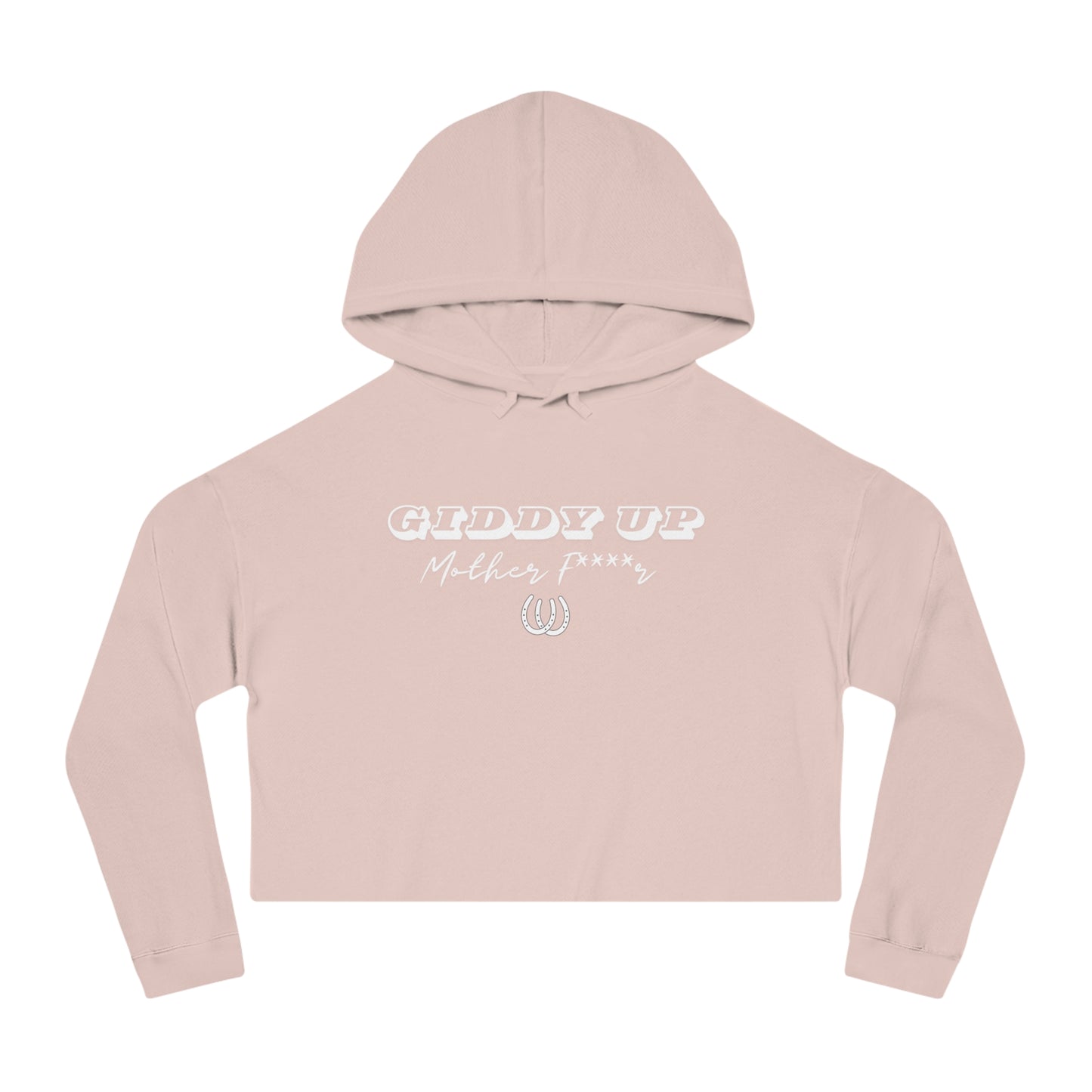 Giddy Up Cropped Hooded Sweatshirt