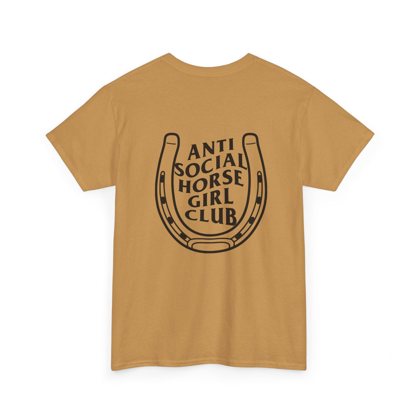 Anti Social Horse Club Unisex Heavy Cotton Tee |