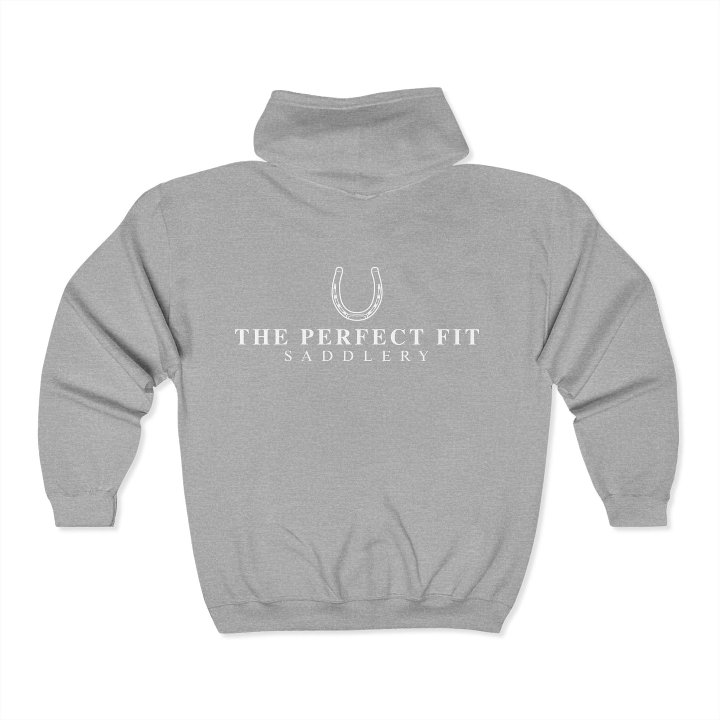 The Perfect Fit Saddlery zip up hoodie