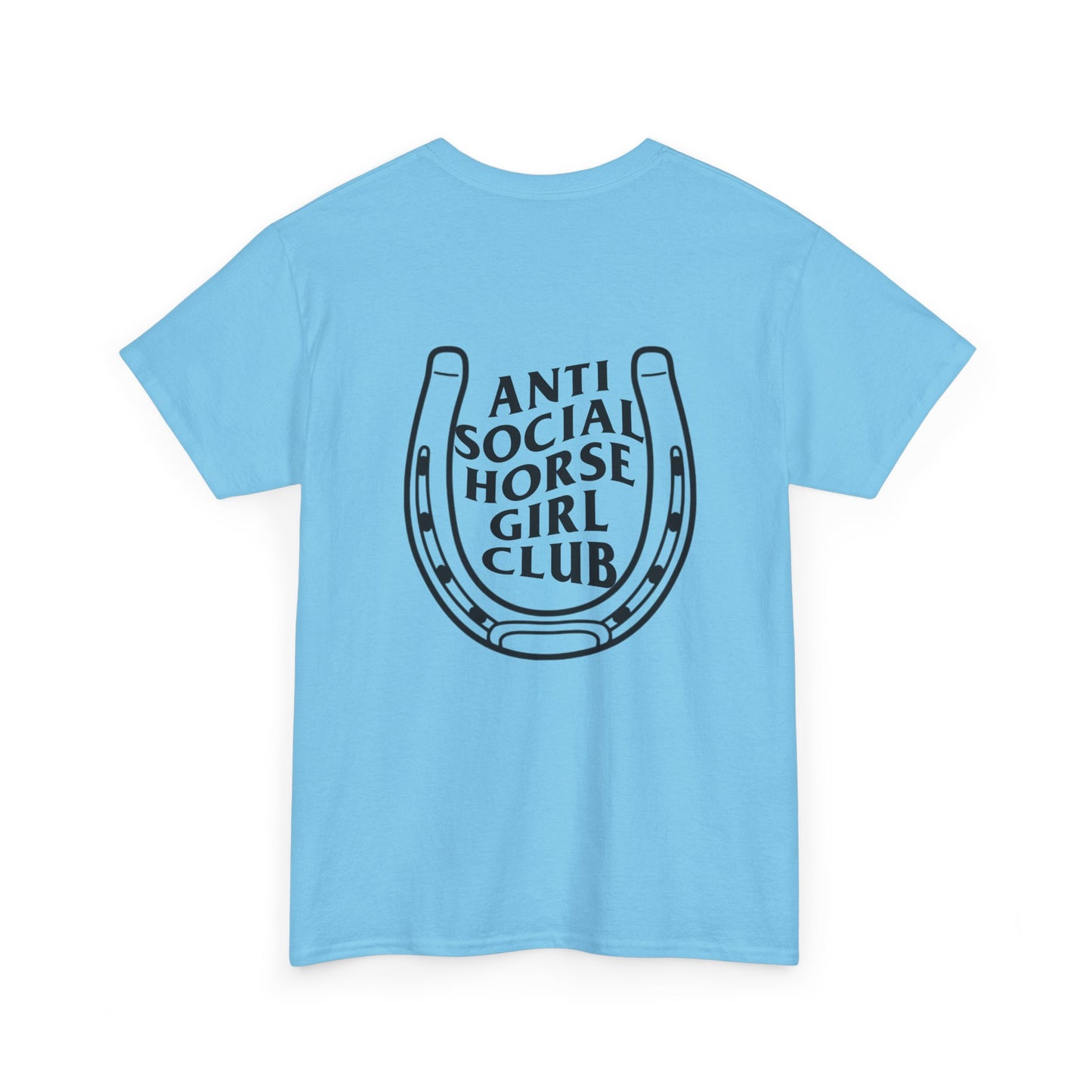 Anti Social Horse Club Unisex Heavy Cotton Tee |
