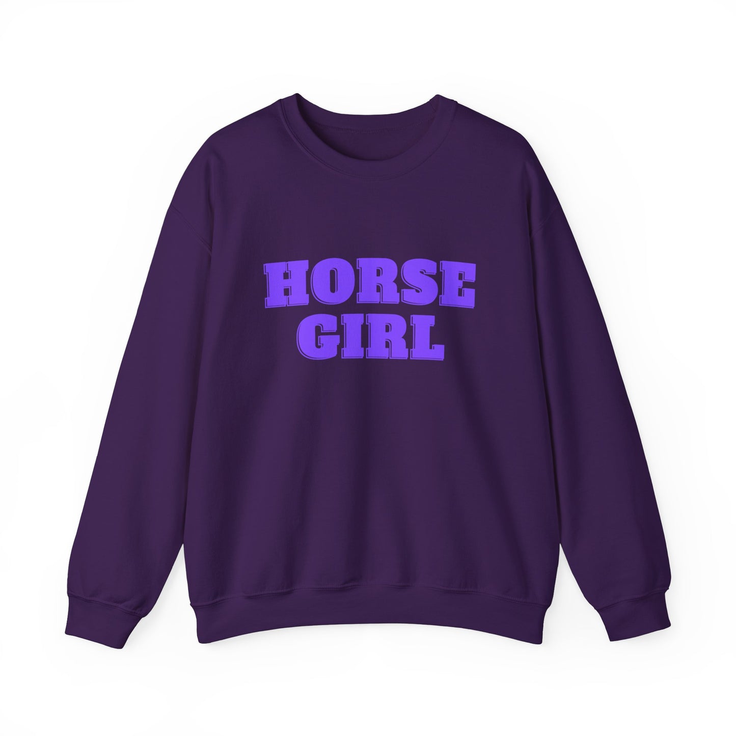 Horse Girl Unisex Heavy Blend™ Crewneck Sweatshirt