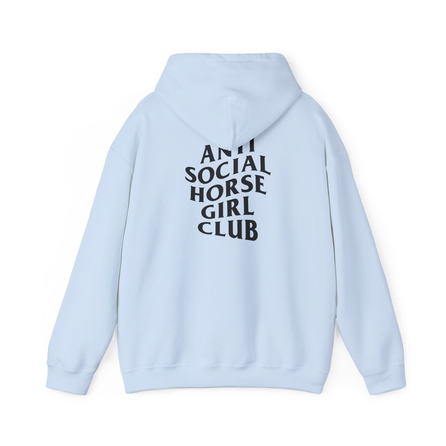 Anti Social Horsegirl Club Hoodie- Heavy Blend™