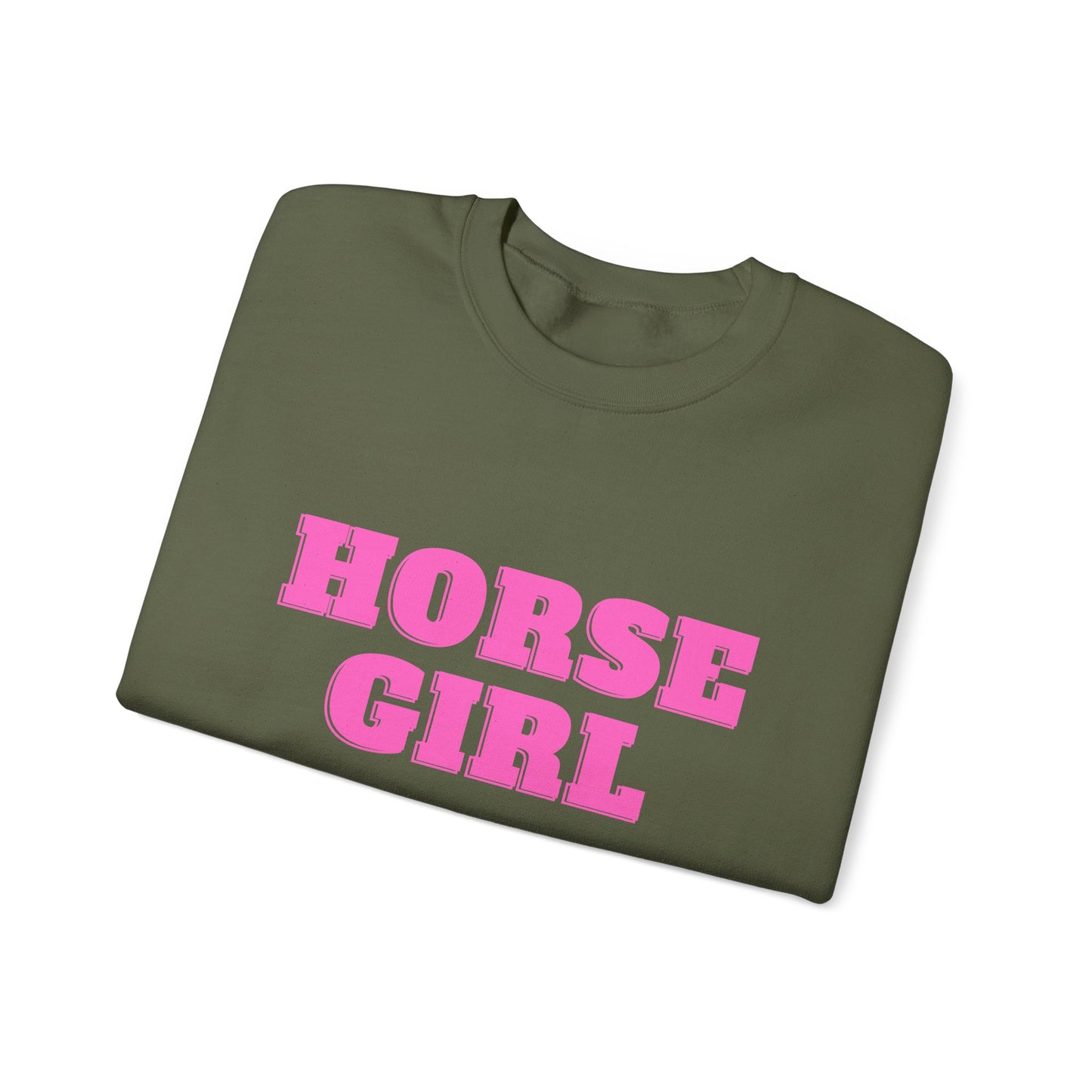 Horse Girl Unisex Heavy Blend™ Crewneck Sweatshirt