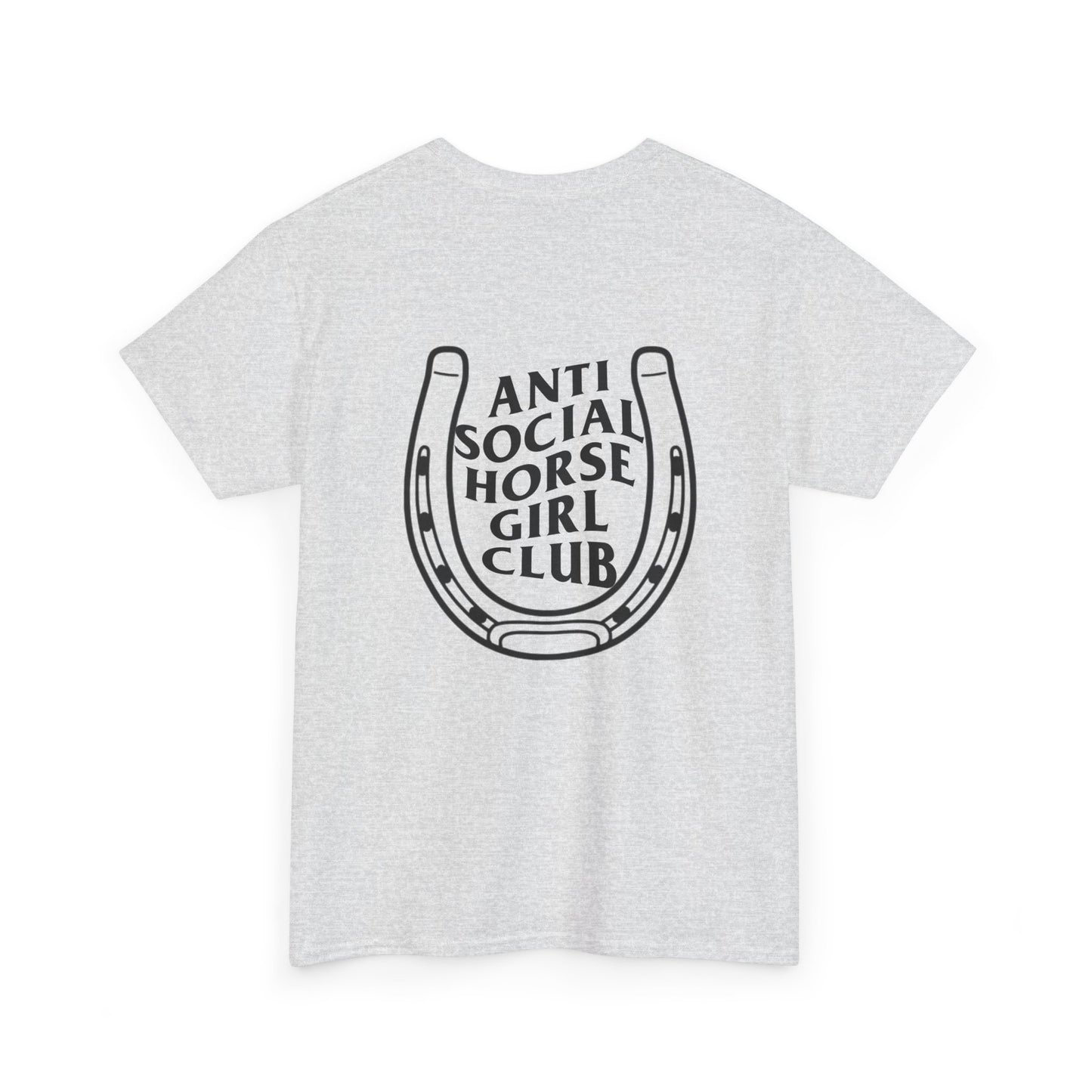 Anti Social Horse Club Unisex Heavy Cotton Tee |