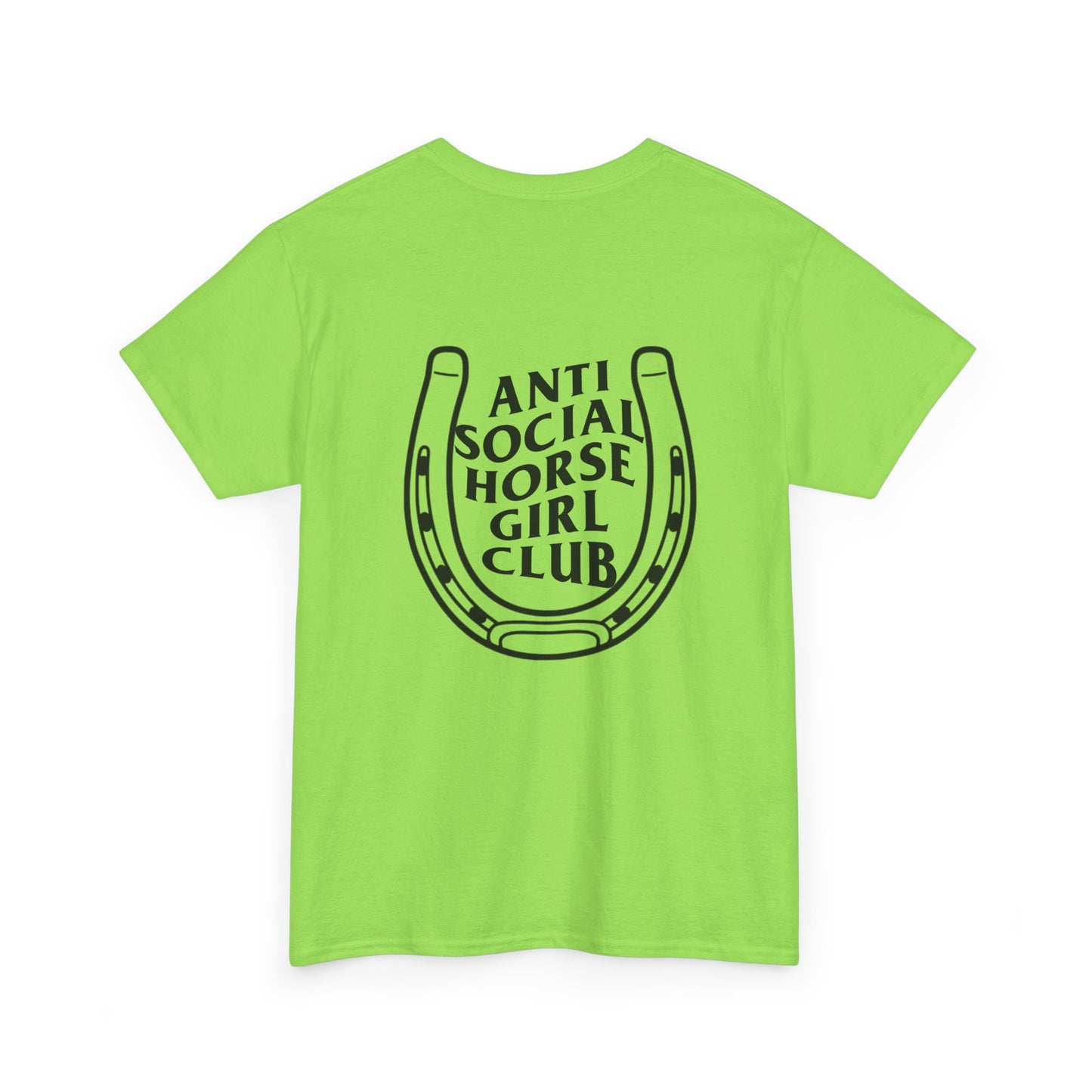 Anti Social Horse Club Unisex Heavy Cotton Tee |