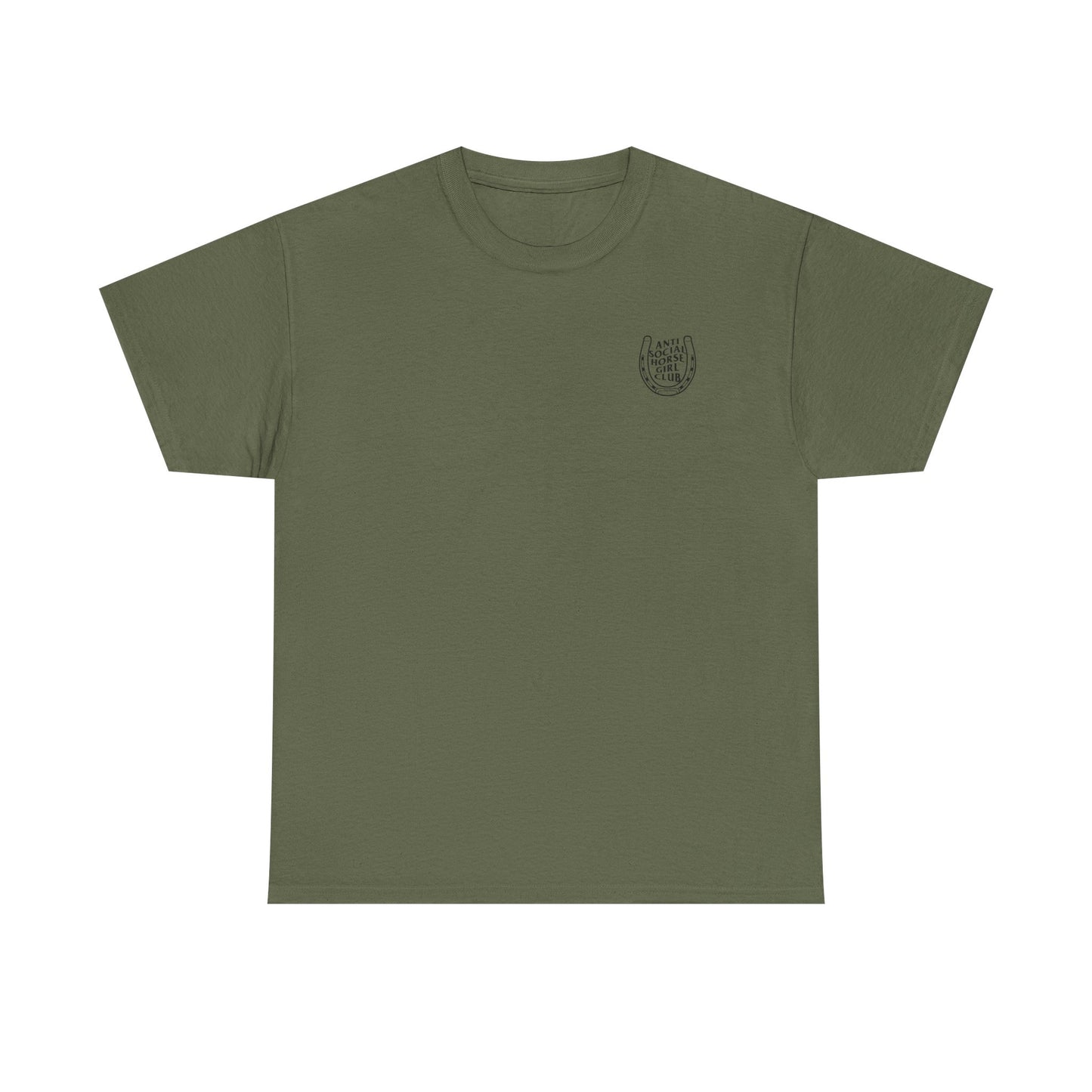 Anti Social Horse Club Unisex Heavy Cotton Tee |