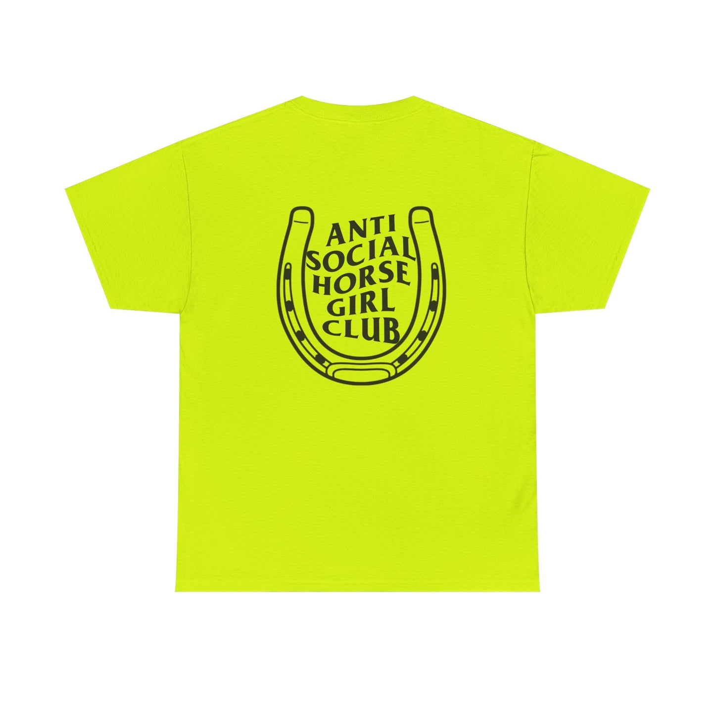 Anti Social Horse Club Unisex Heavy Cotton Tee |
