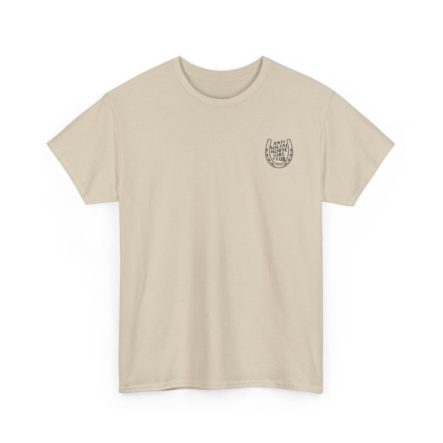Anti Social Horse Club Unisex Heavy Cotton Tee |