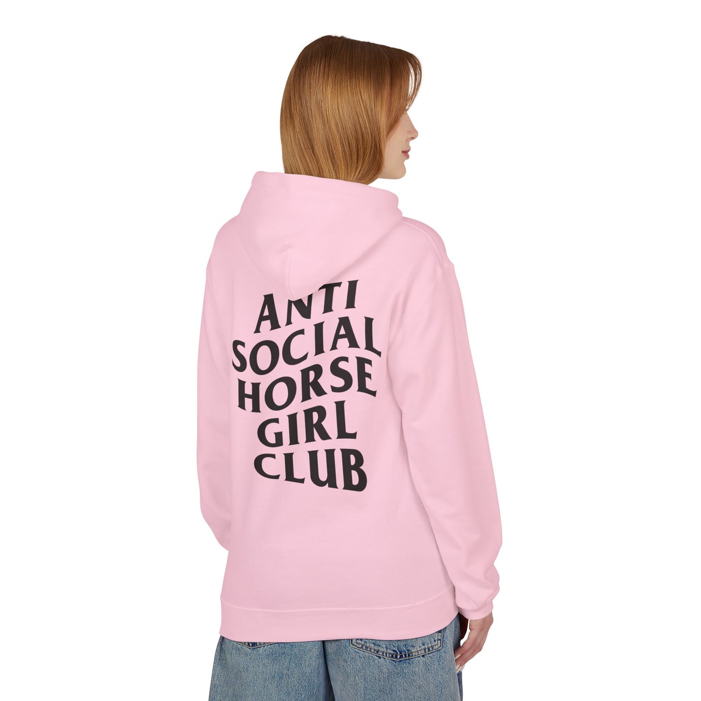 Anti-Social Horse Girl Club Hoodie