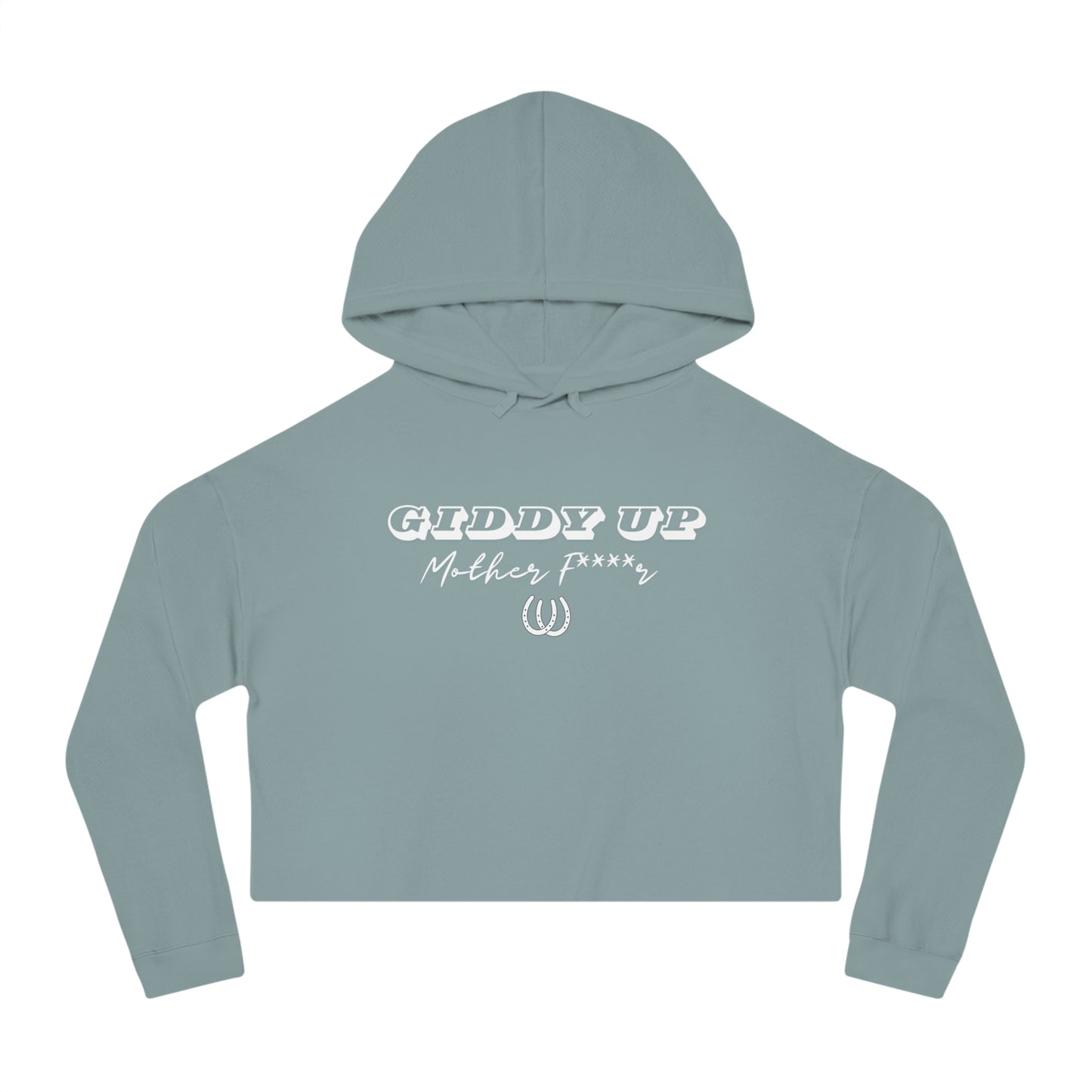 Giddy Up Cropped Hooded Sweatshirt