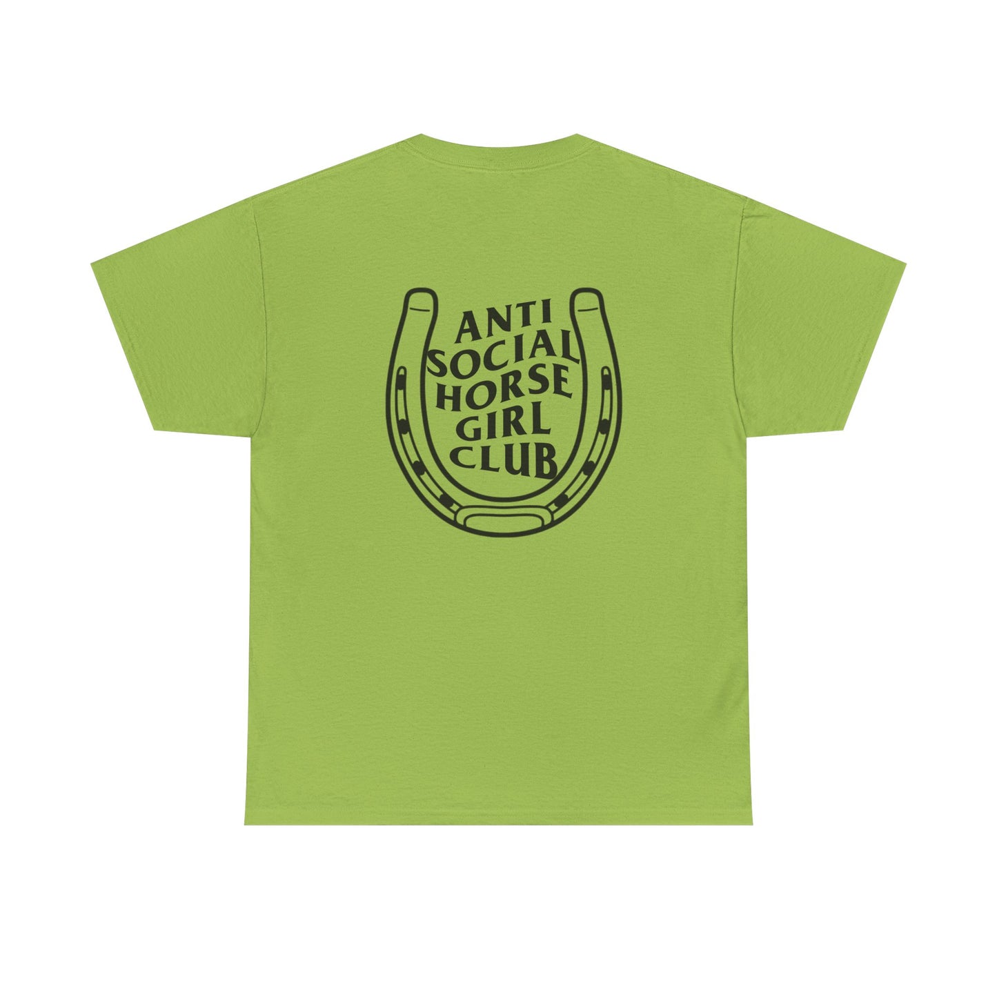Anti Social Horse Club Unisex Heavy Cotton Tee |