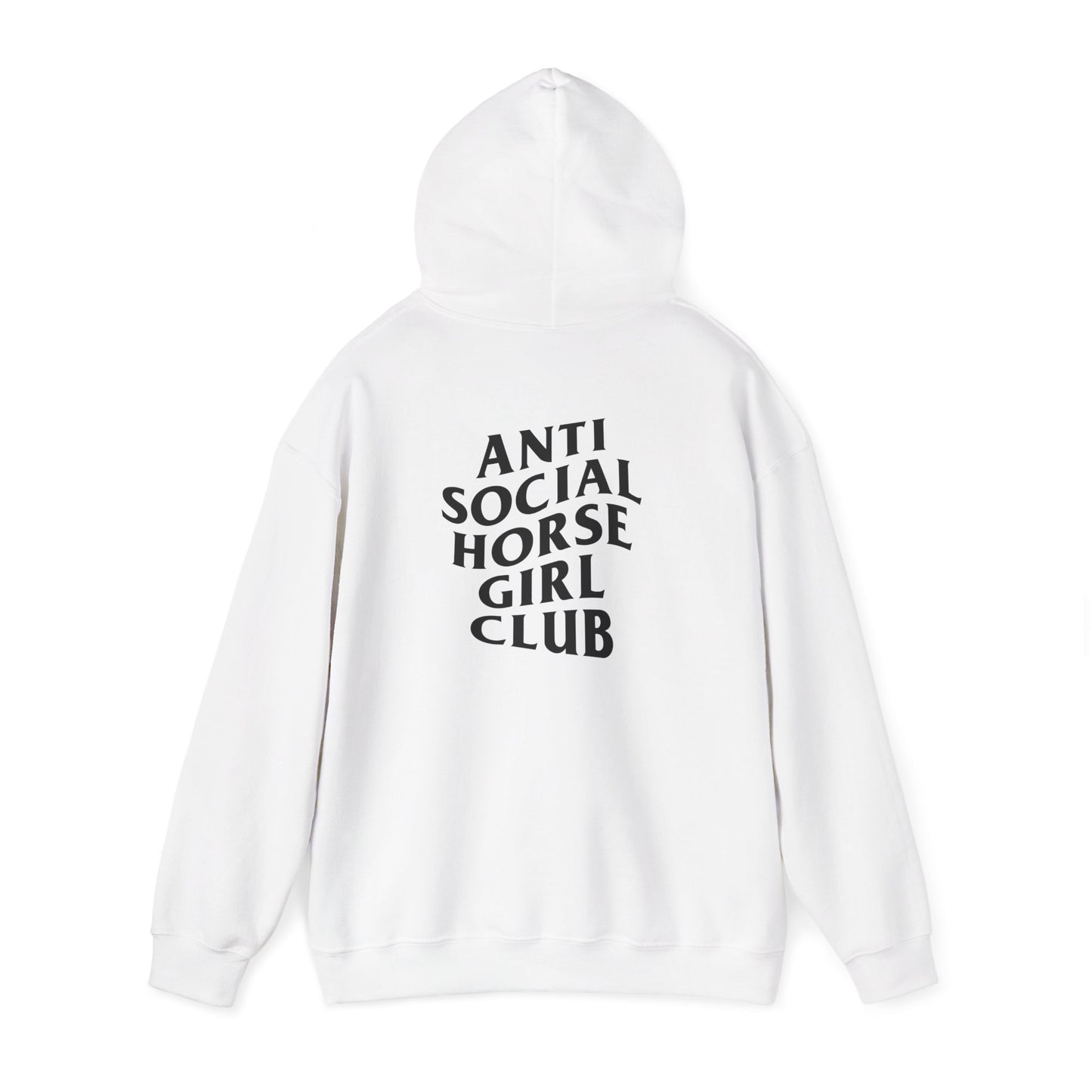 Anti Social Horsegirl Club Hoodie- Heavy Blend™