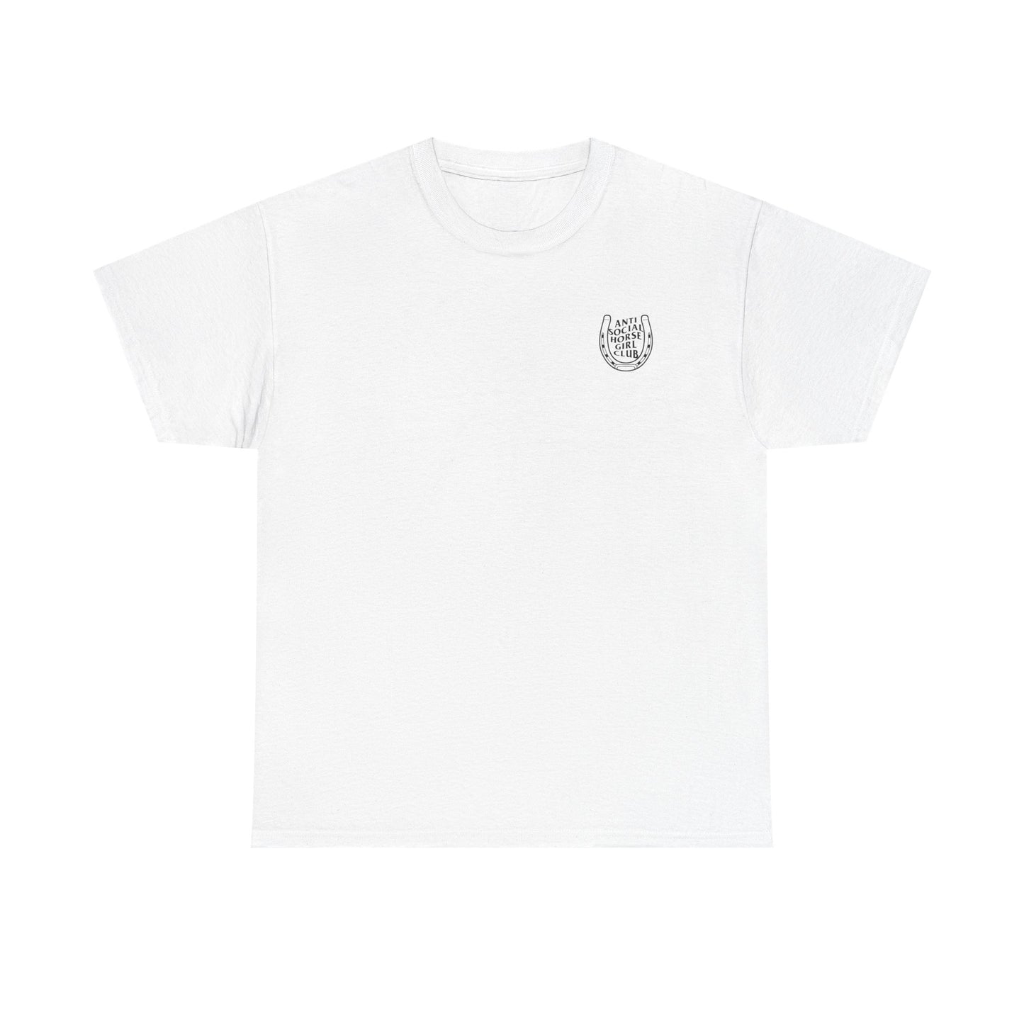 Anti Social Horse Club Unisex Heavy Cotton Tee |