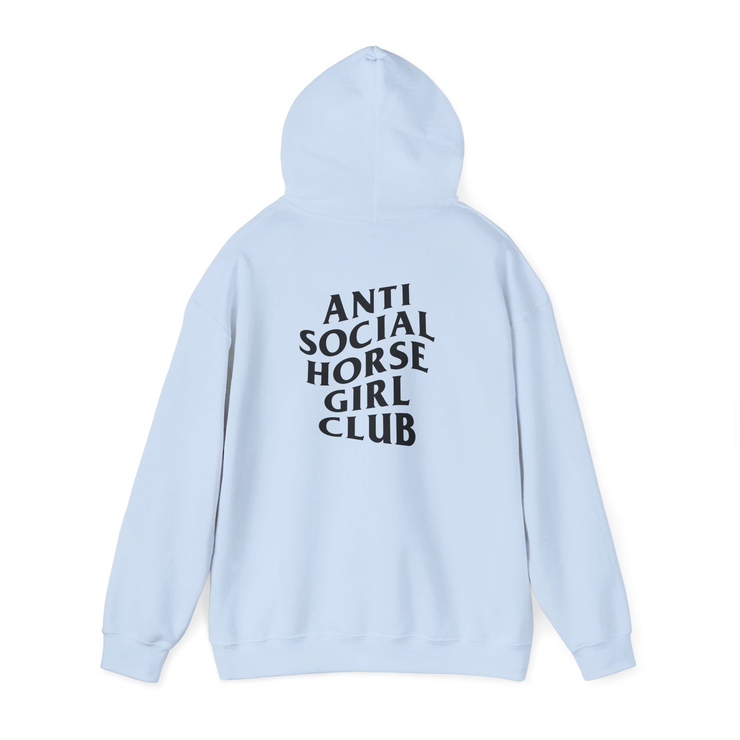 Anti Social Horsegirl Club Hoodie- Heavy Blend™
