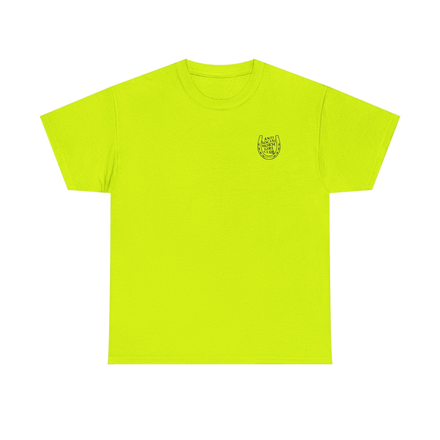 Anti Social Horse Club Unisex Heavy Cotton Tee |