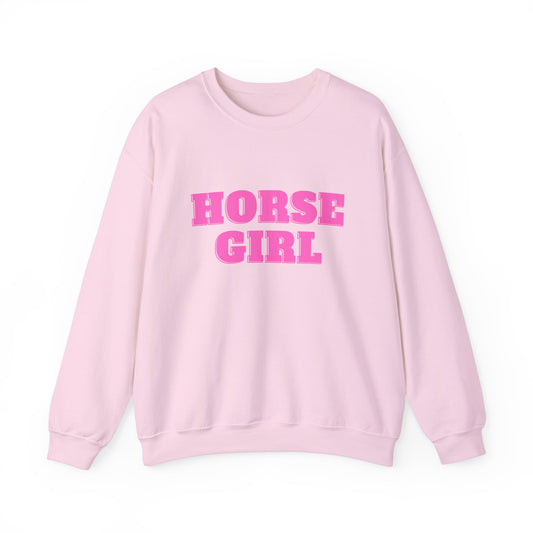 Horse Girl Unisex Heavy Blend™ Crewneck Sweatshirt