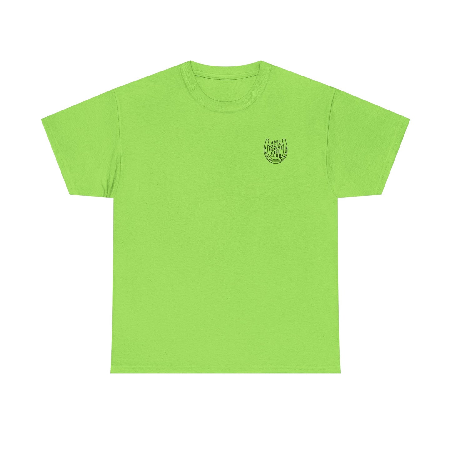 Anti Social Horse Club Unisex Heavy Cotton Tee |