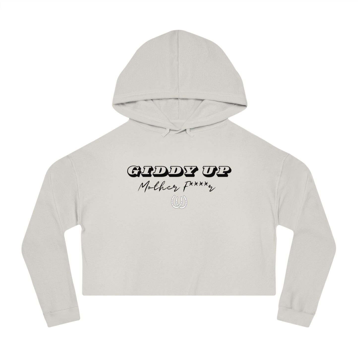 Giddy Up Cropped Hooded Sweatshirt