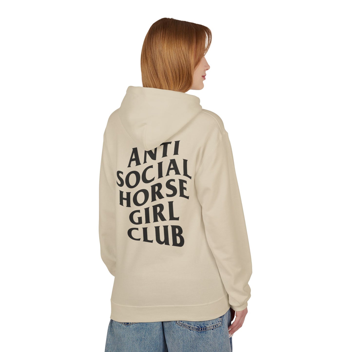 Anti-Social Horse Girl Club Hoodie