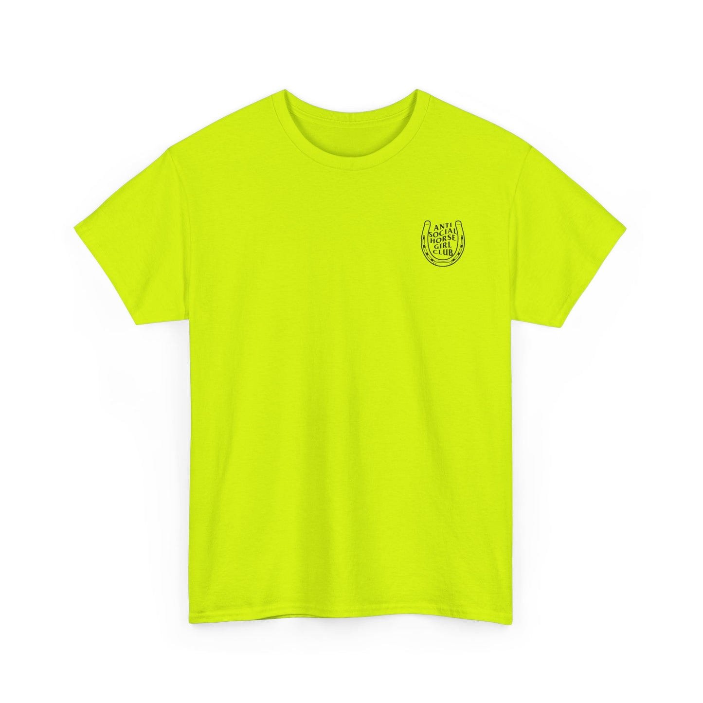 Anti Social Horse Club Unisex Heavy Cotton Tee |
