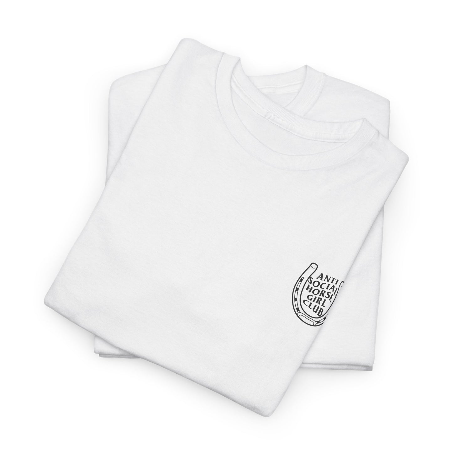 Anti Social Horse Club Unisex Heavy Cotton Tee |