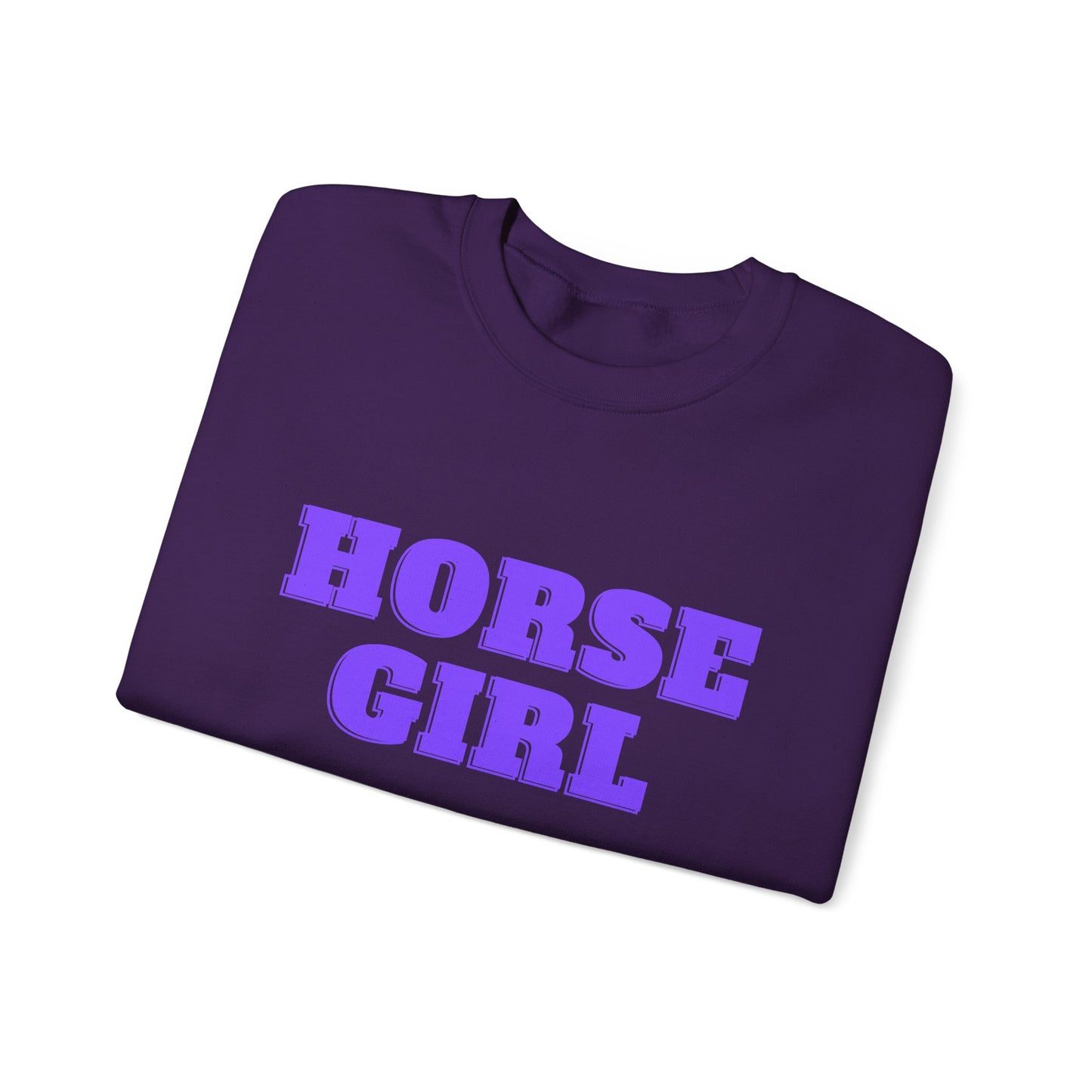 Horse Girl Unisex Heavy Blend™ Crewneck Sweatshirt
