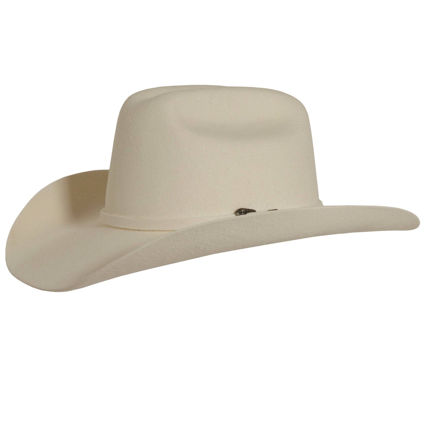 100% Wool Felt Western Cowboy Hat - Style Cattleman