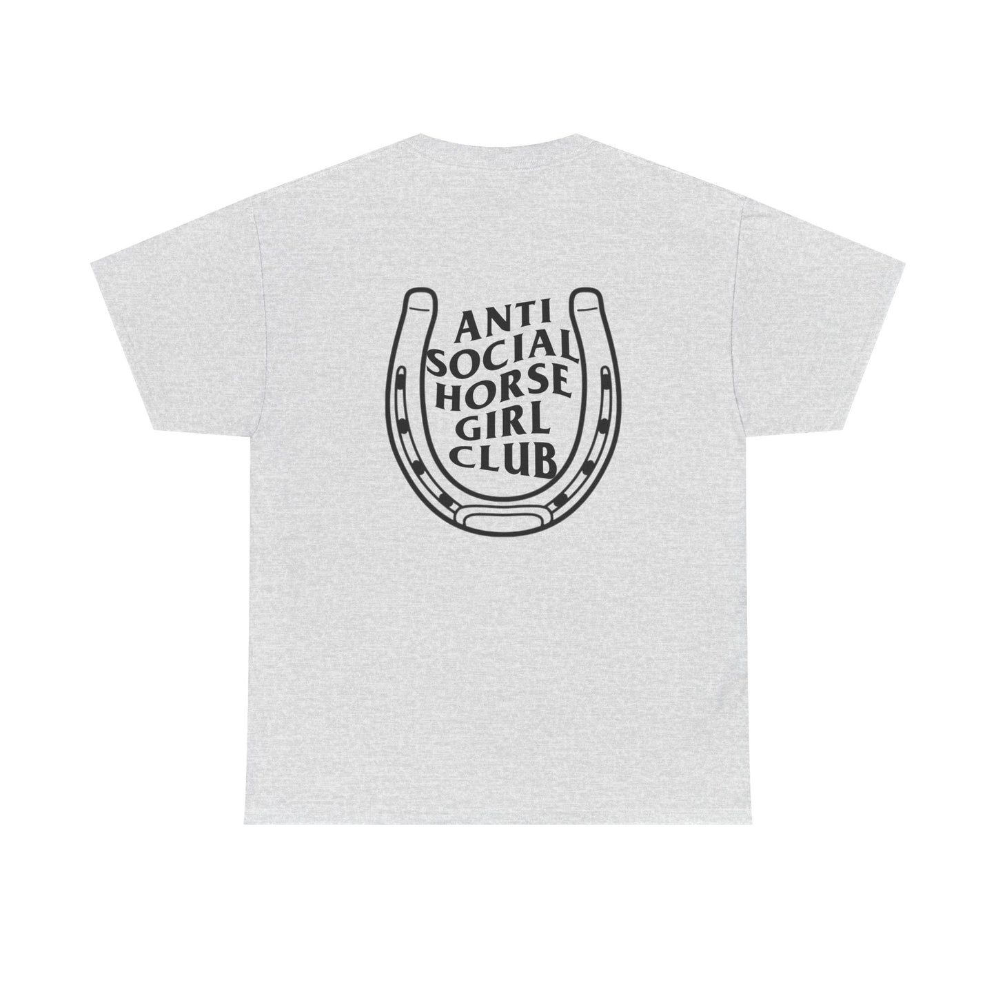 Anti Social Horse Club Unisex Heavy Cotton Tee |