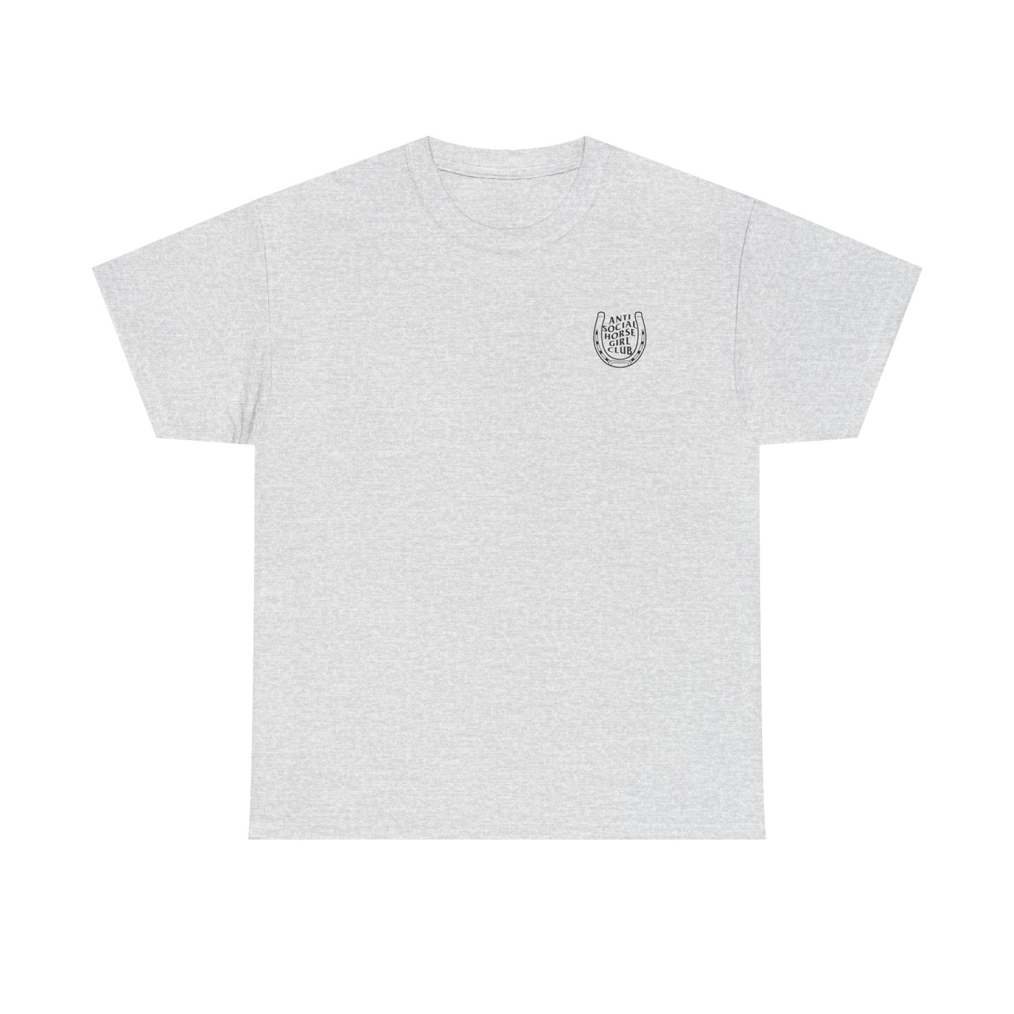 Anti Social Horse Club Unisex Heavy Cotton Tee |