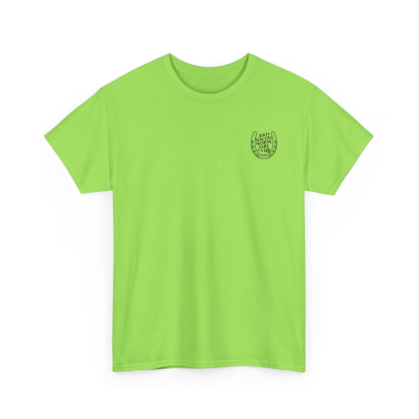 Anti Social Horse Club Unisex Heavy Cotton Tee |