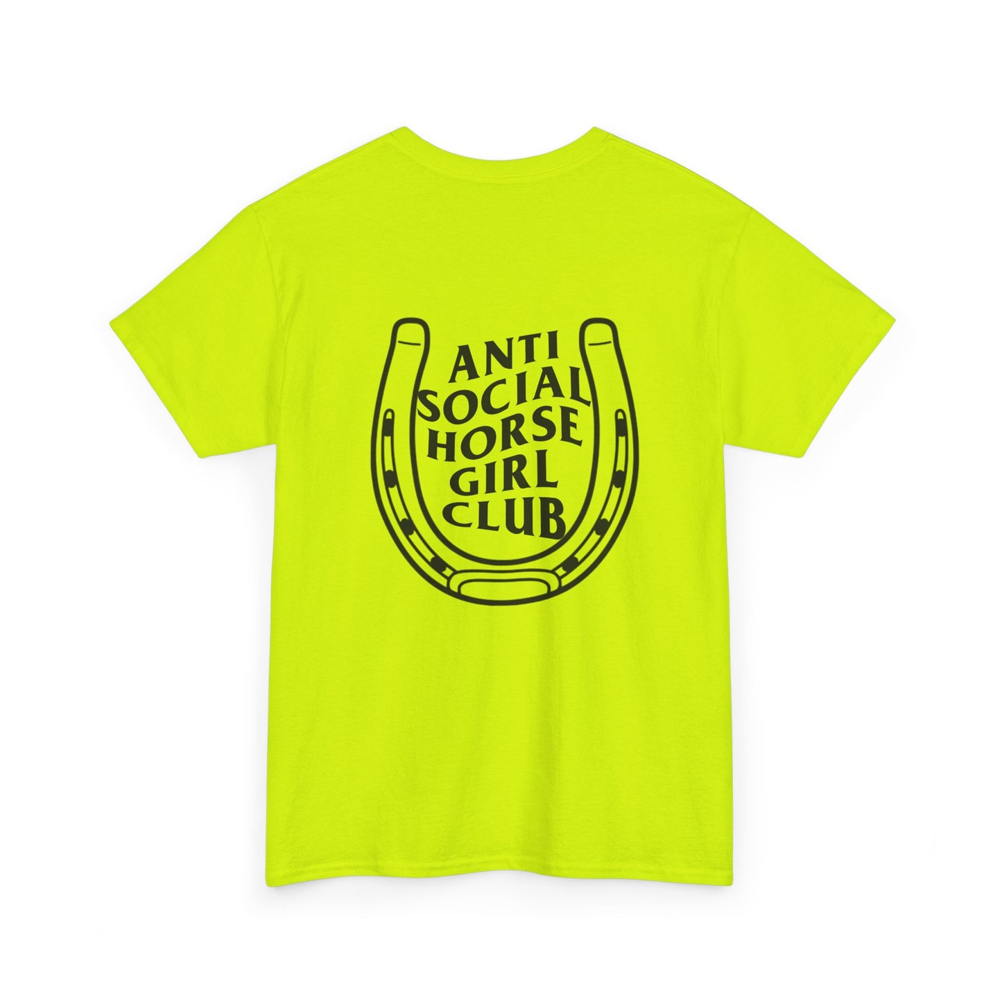 Anti Social Horse Club Unisex Heavy Cotton Tee |