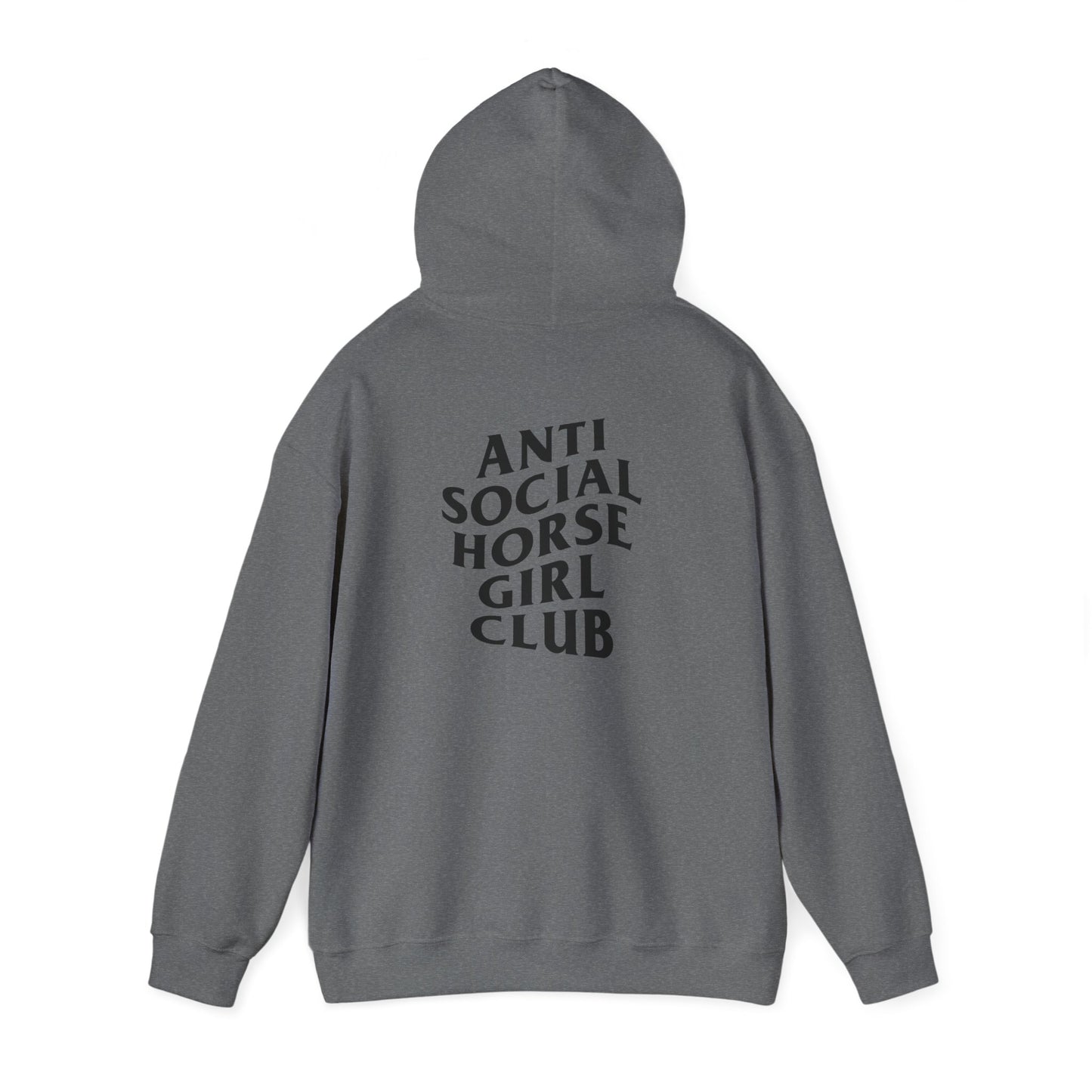 Anti Social Horsegirl Club Hoodie- Heavy Blend™
