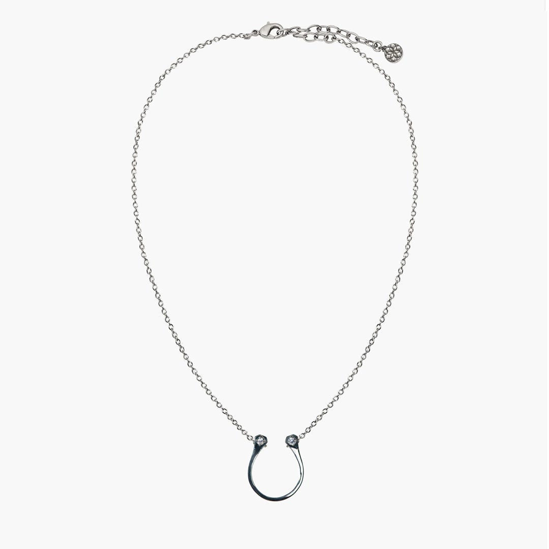 Charmed Horseshoe Necklace