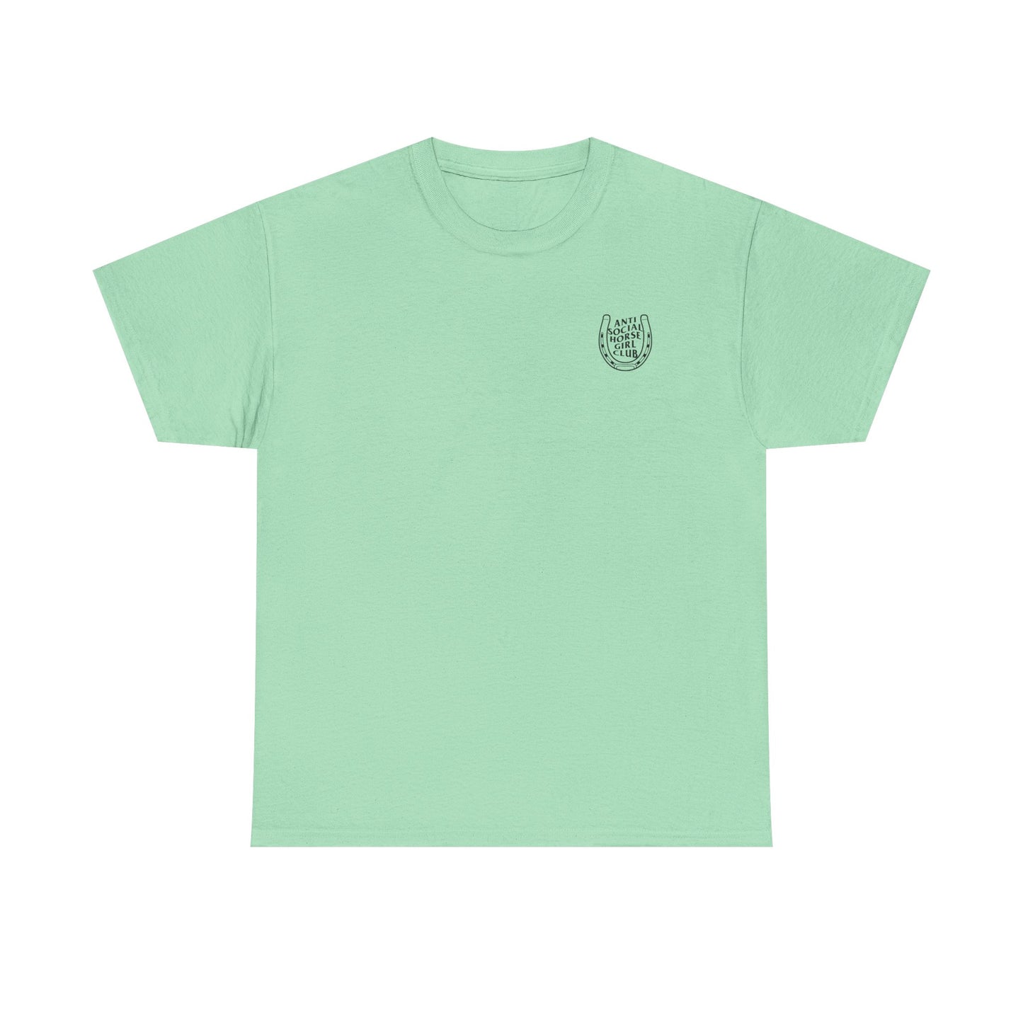 Anti Social Horse Club Unisex Heavy Cotton Tee |