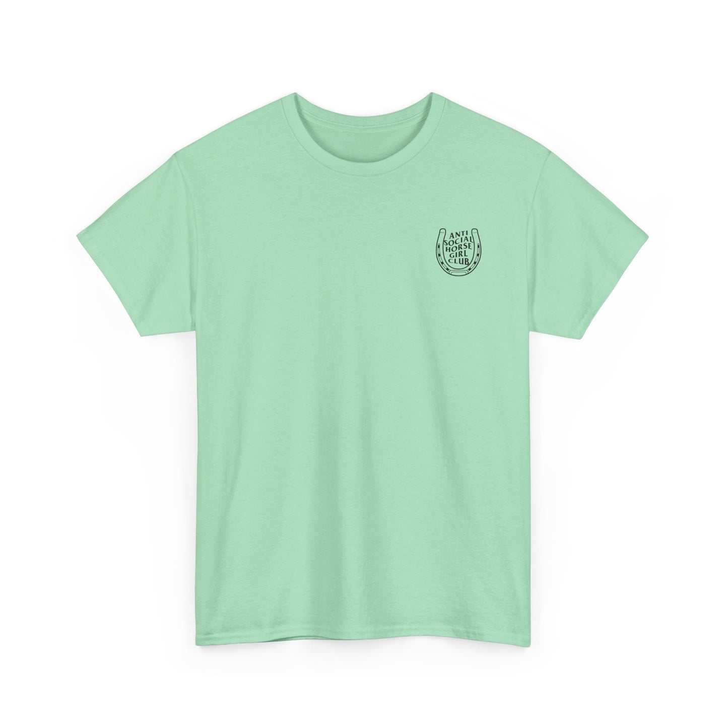 Anti Social Horse Club Unisex Heavy Cotton Tee |