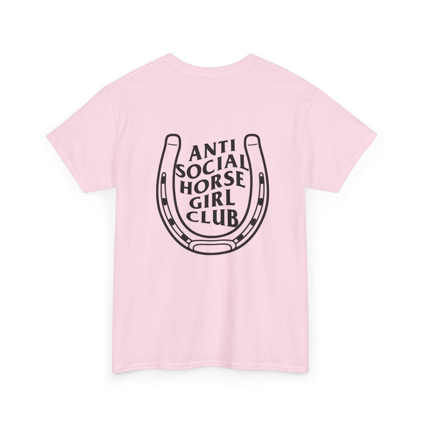 Anti Social Horse Club Unisex Heavy Cotton Tee |