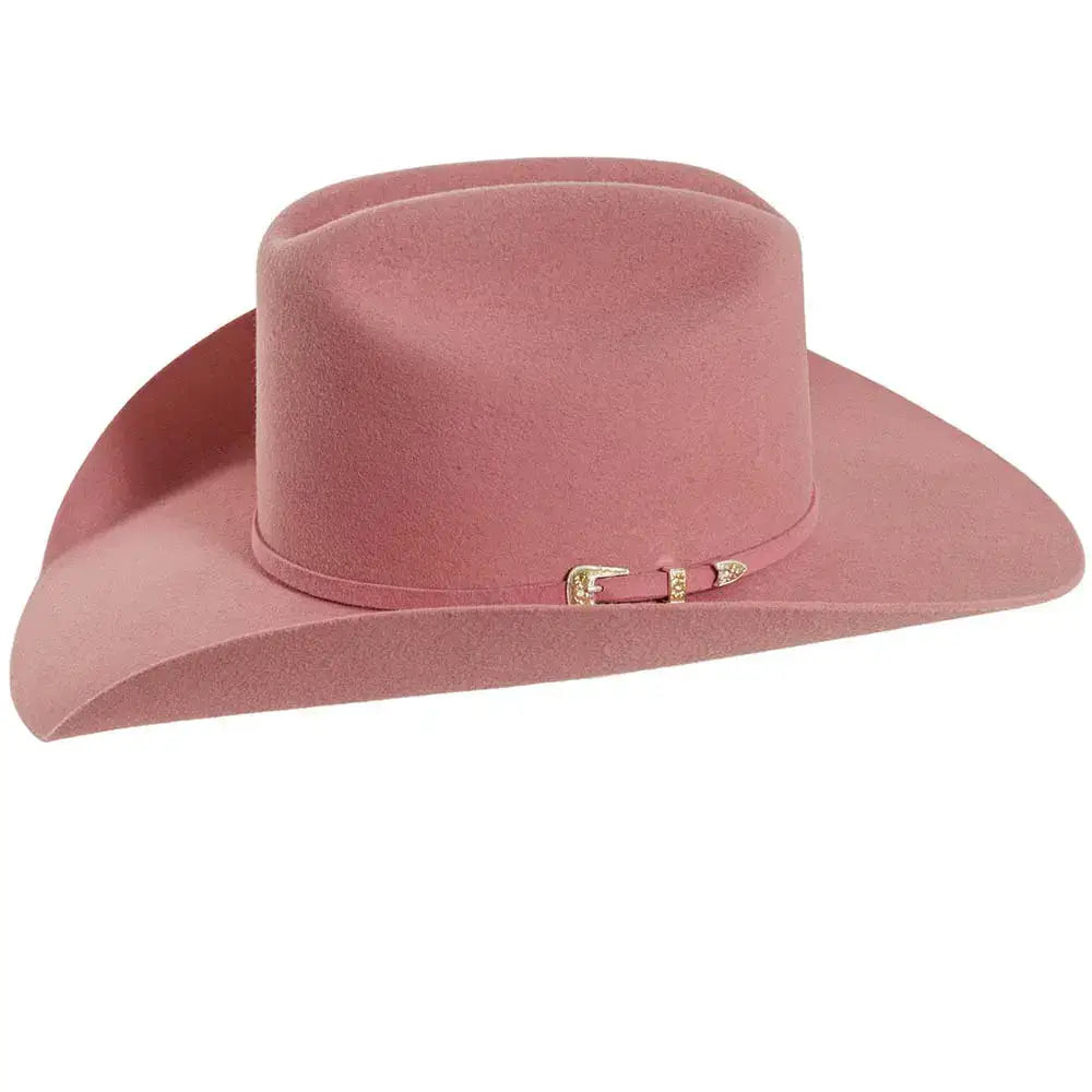 100% Wool Felt Western Cowboy Hat - Style Cattleman