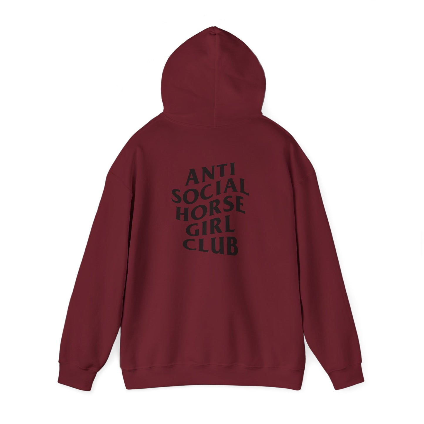 Anti Social Horsegirl Club Hoodie- Heavy Blend™