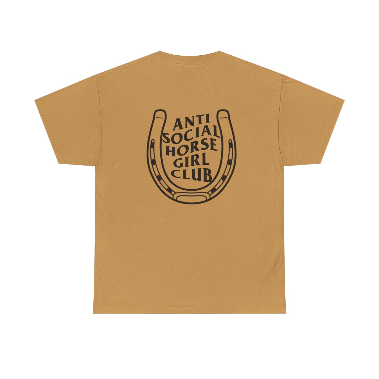 Anti Social Horse Club Unisex Heavy Cotton Tee |