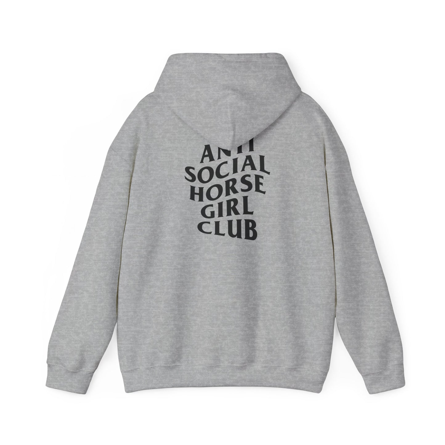 Anti Social Horsegirl Club Hoodie- Heavy Blend™