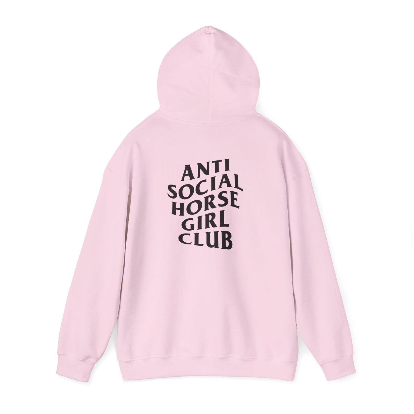 Anti Social Horsegirl Club Hoodie- Heavy Blend™