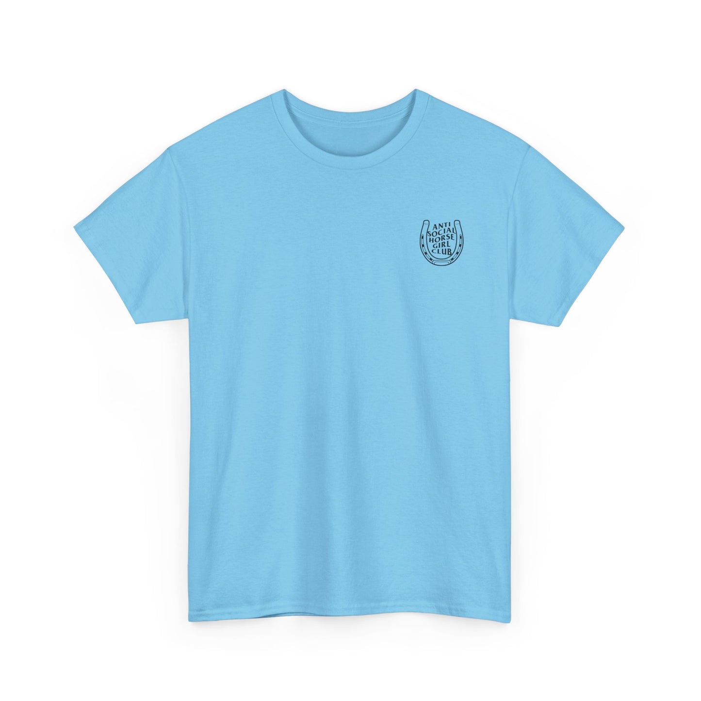 Anti Social Horse Club Unisex Heavy Cotton Tee |