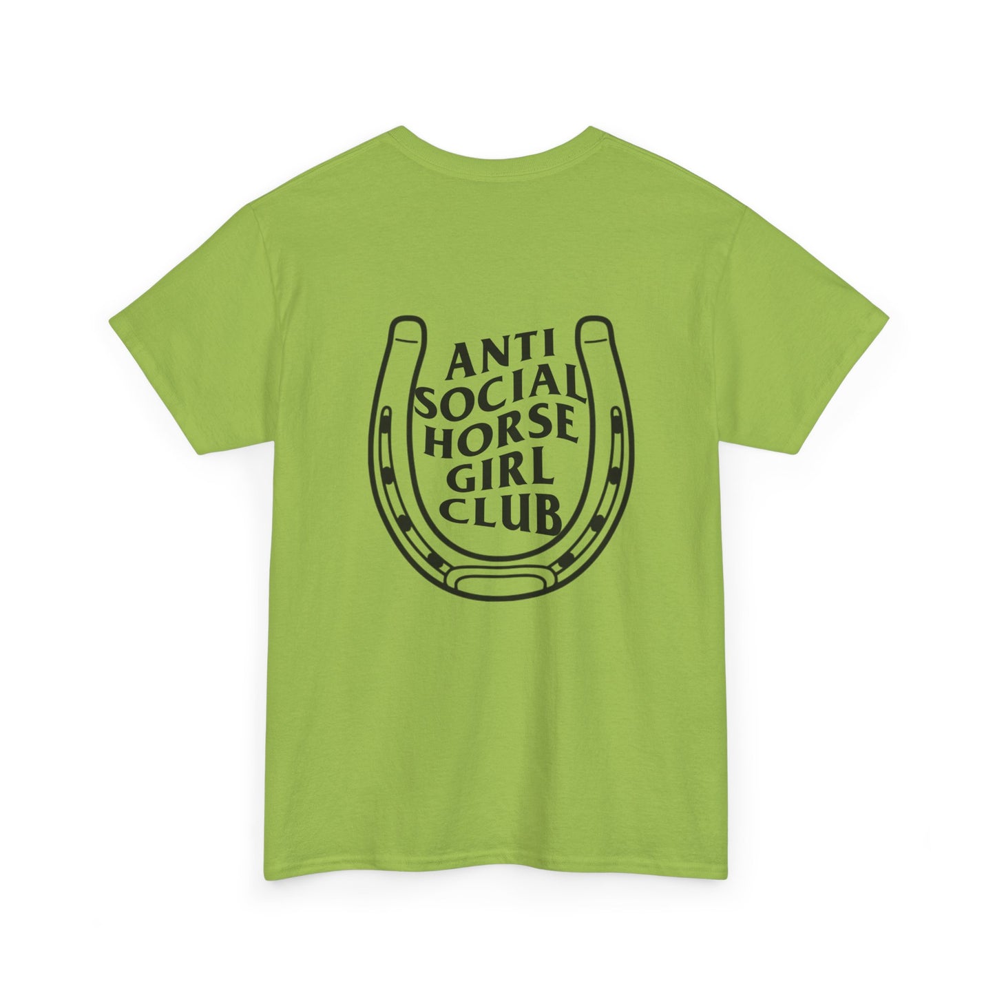 Anti Social Horse Club Unisex Heavy Cotton Tee |