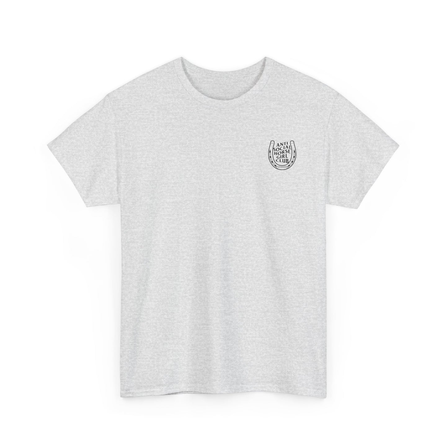 Anti Social Horse Club Unisex Heavy Cotton Tee |