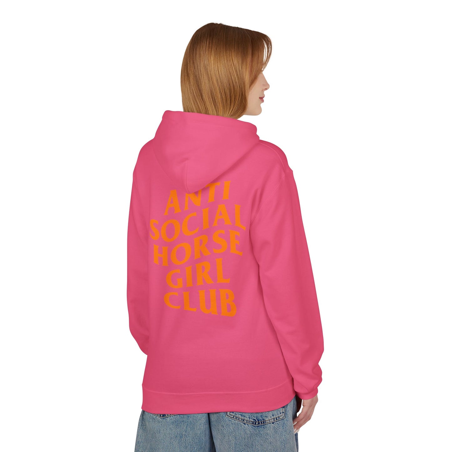 Anti Social Horse Girl Club Hoodie- Sunset Pony Limited Edition