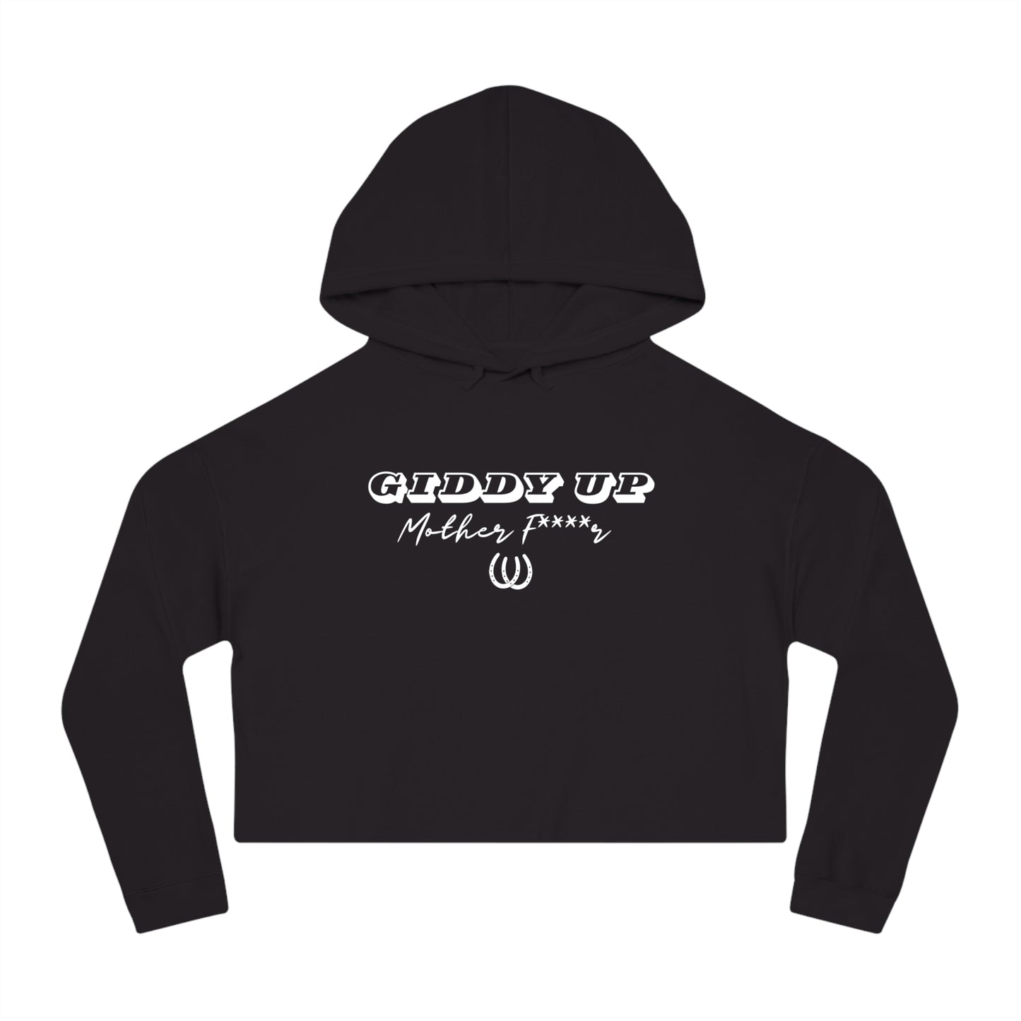 Giddy Up Cropped Hooded Sweatshirt