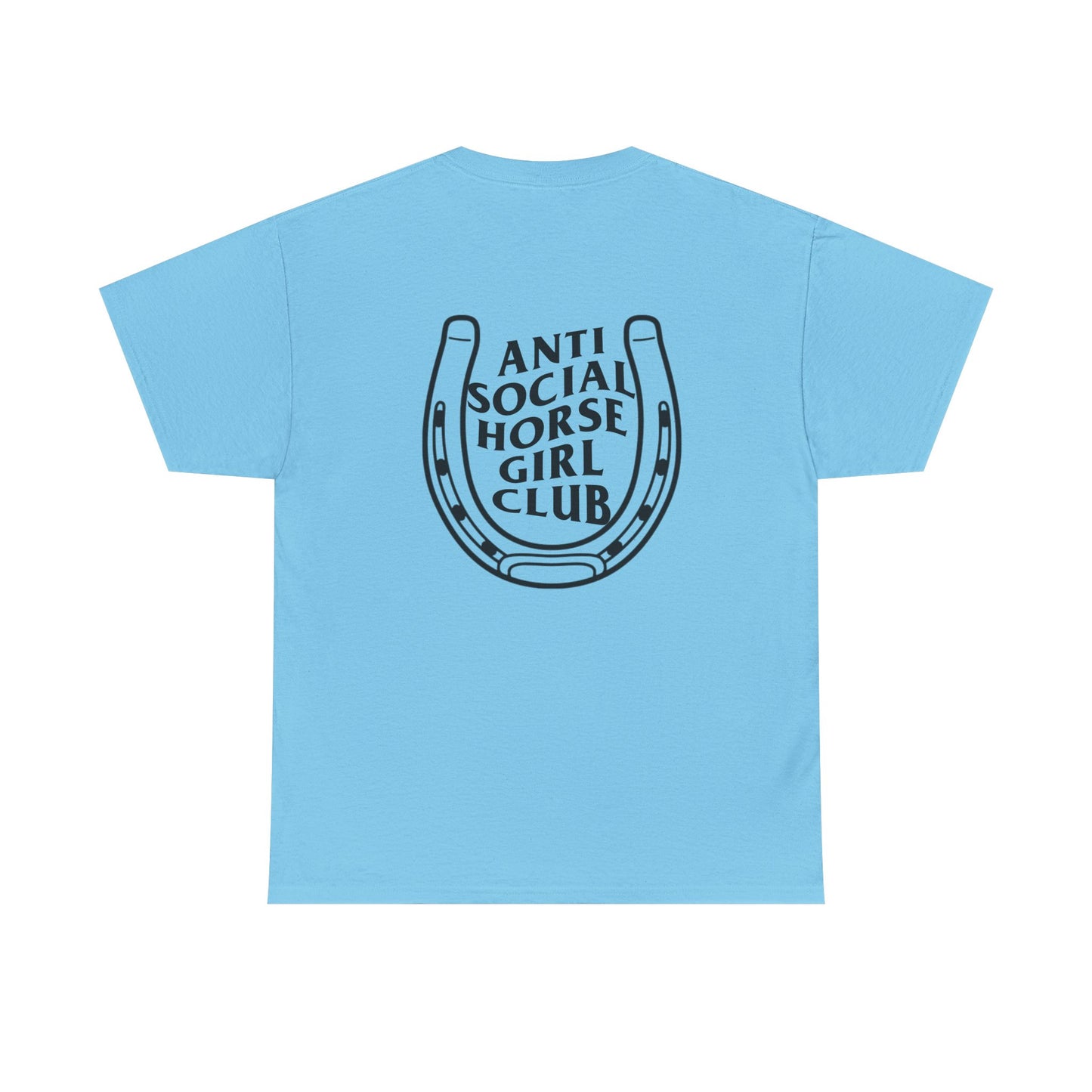 Anti Social Horse Club Unisex Heavy Cotton Tee |