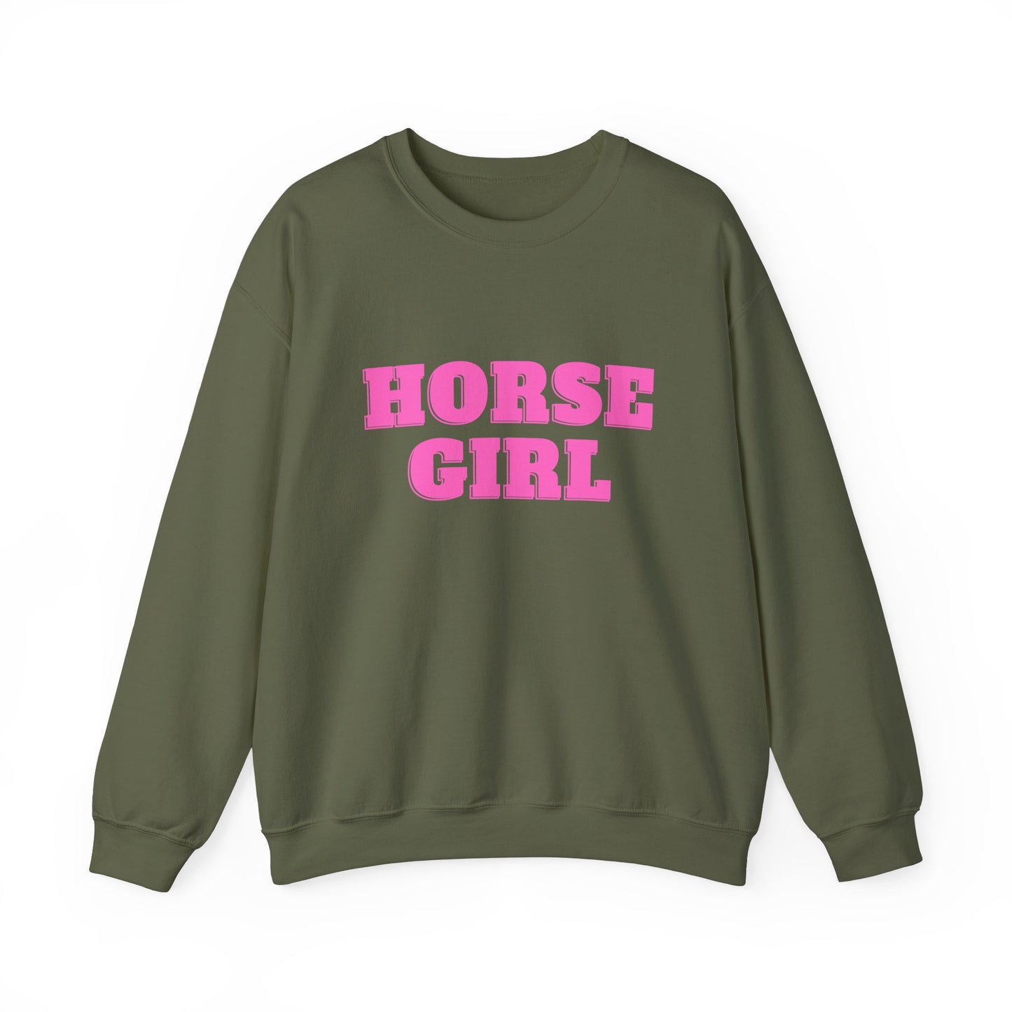 Horse Girl Unisex Heavy Blend™ Crewneck Sweatshirt